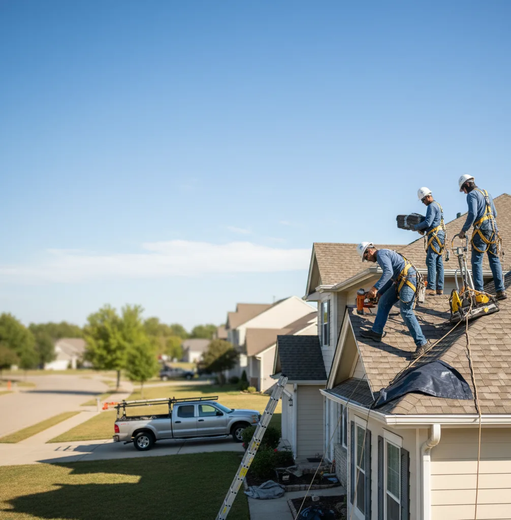 Shingle Replacement in Springtown, TX